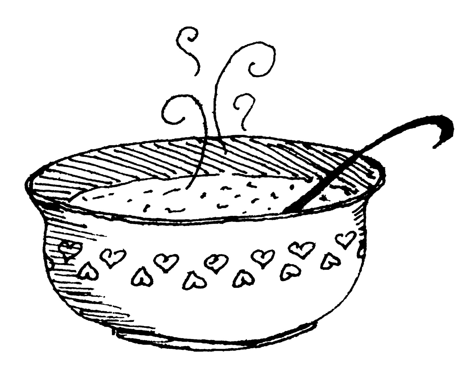 clipart cup of soup - photo #26